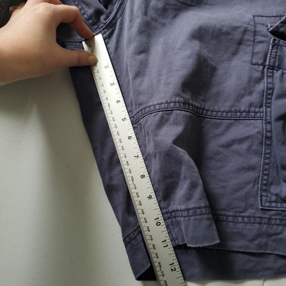 Denim & Supply Ralph Lauren Shorts Mens 38 Blue Cargo Cotton Canvas 11 Inseam - Picture 6 of 8